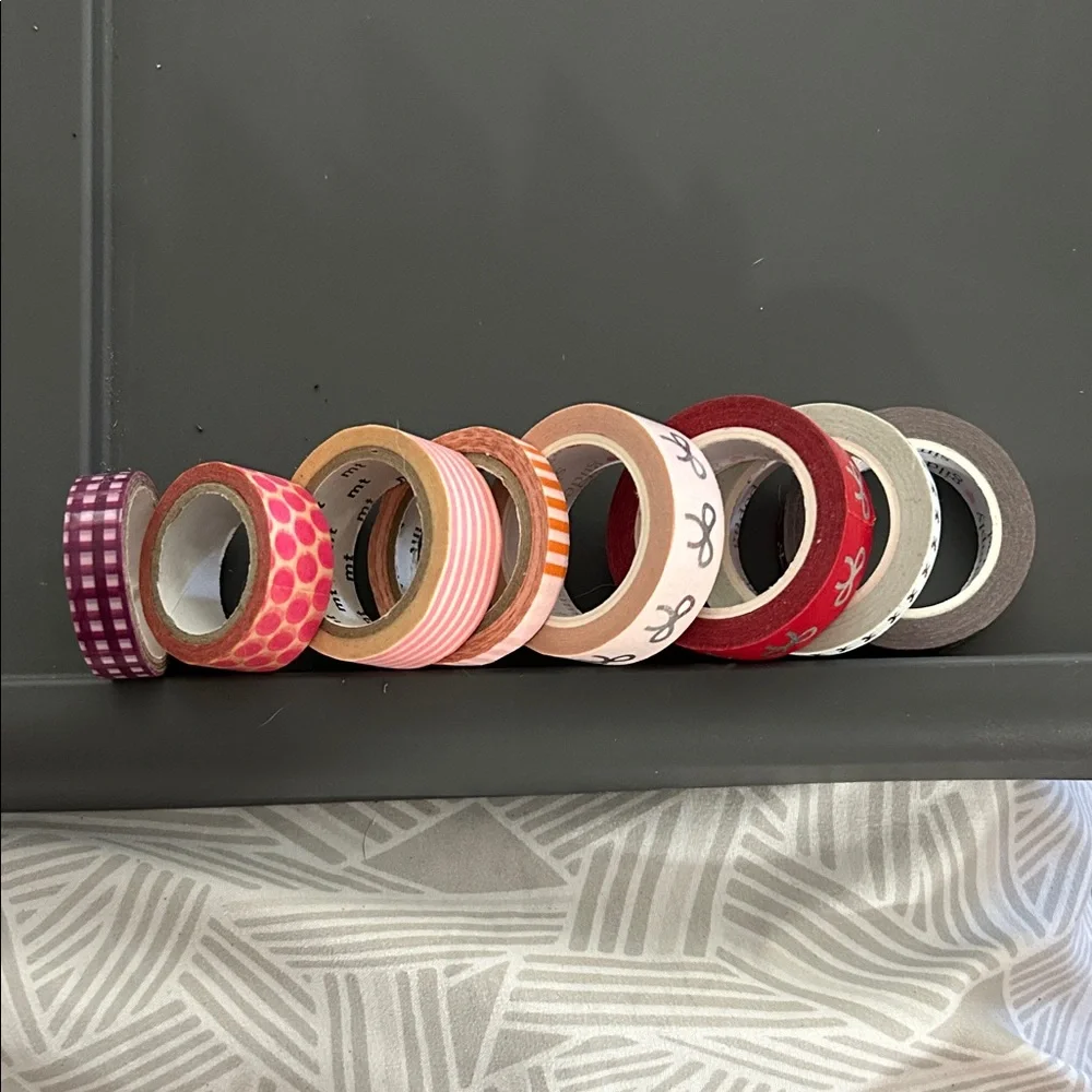 Colorful Patterned Washi Tape Set